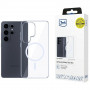 Custodia protettiva 3mk Clear MagCase per Samsung Galaxy S26 Ultra, trasparente