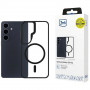 Custodia protettiva 3mk Satin Armor MagCase per Samsung Galaxy S26+, nera
