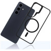 Custodia protettiva 3mk Satin Armor MagCase per Samsung Galaxy S26+, nera
