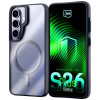 Custodia protettiva 3mk Satin Armor MagCase per Samsung Galaxy S26+, nera