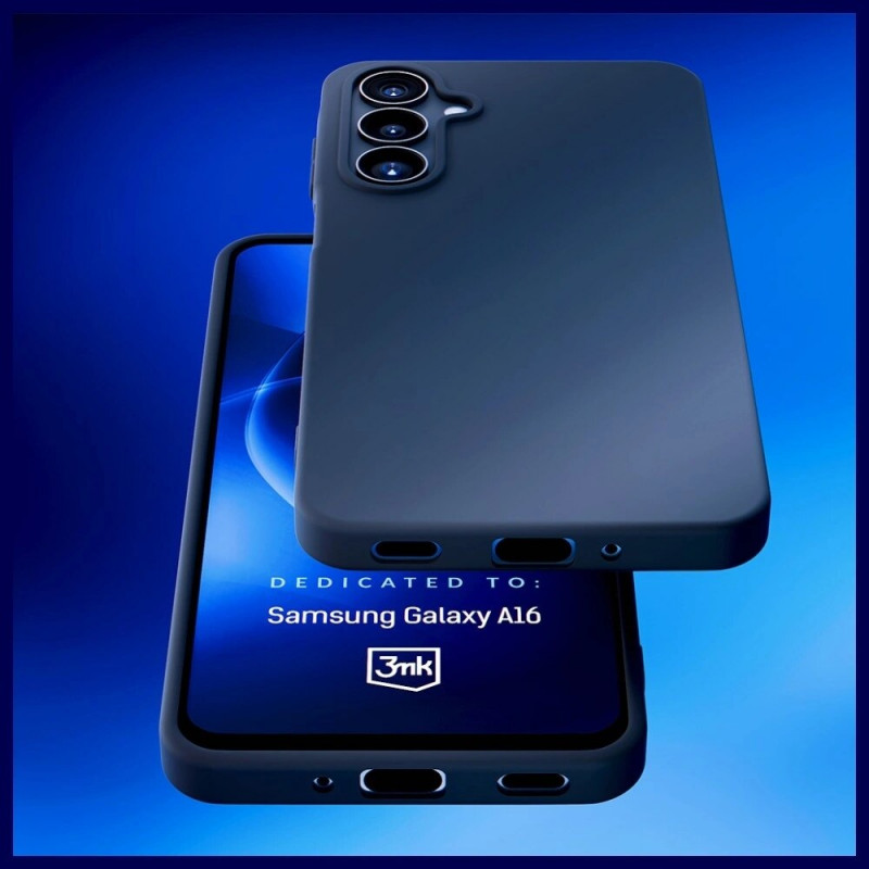 Custodia protettiva 3mk Matt Case Redmi 15C 4G / 5G (173 mm), nera