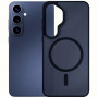 Custodia protettiva 3mk Smoke MagCase per Samsung Galaxy S26+, nera