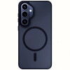 Custodia protettiva 3mk Smoke MagCase per Samsung Galaxy S26+, nera