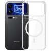 Custodia per smartphone 3MK Armor MagCase Xiaomi 17 Pro Max, trasparente