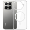 Custodia per smartphone 3MK Armor MagCase Xiaomi 15T Pro 5G, trasparente