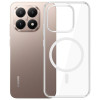 Custodia per smartphone 3MK Armor MagCase Xiaomi 15T 5G, trasparente
