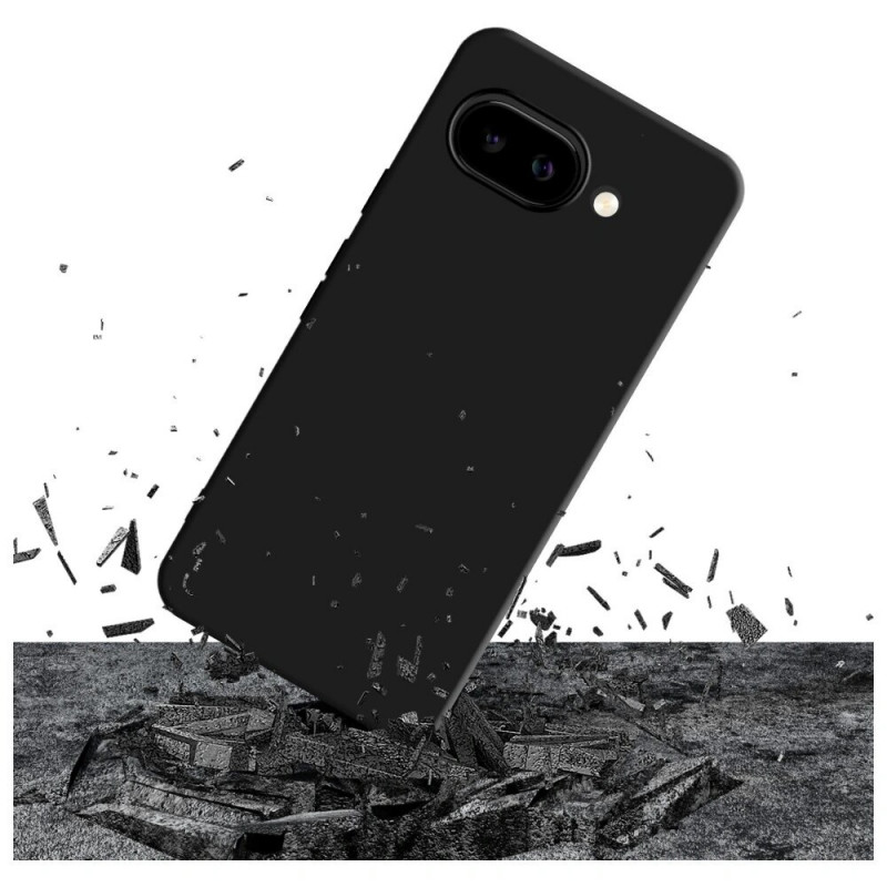 Custodia per smartphone 3MK Matt Case Pro Google Pixel 10A, nera