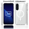 Custodia per smartphone 3MK Armor MagCase Samsung Galaxy A57, trasparente