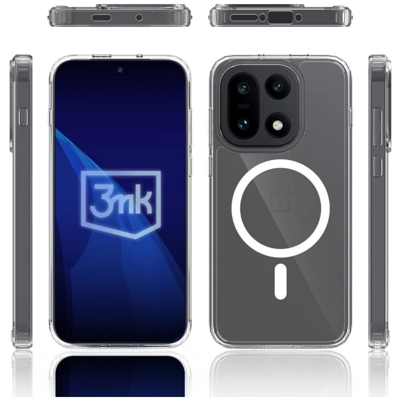 3MK Armor MagCase per OnePlus 15 5G, trasparente