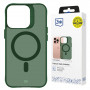 3MK Smoke MagCase per Apple iPhone 16 Pro Max, verde