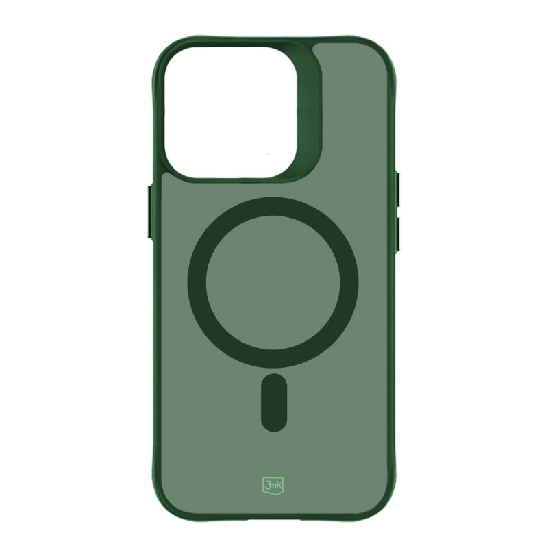 3MK Smoke MagCase per Apple iPhone 16 Pro Max, verde