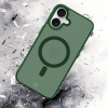 3MK Smoke MagCase per Apple iPhone 16, verde