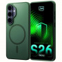 3MK Smoke MagCase per Samsung Galaxy S26+, verde