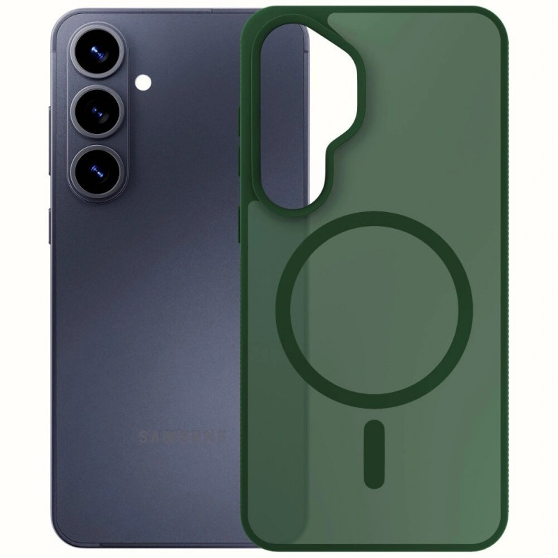 3MK Smoke MagCase per Samsung Galaxy S26+, verde