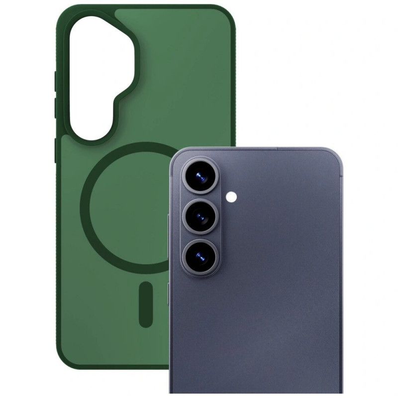 3MK Smoke MagCase per Samsung Galaxy S26+, verde