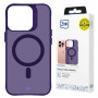 3MK Smoke MagCase per Apple iPhone 16 Pro Max, viola
