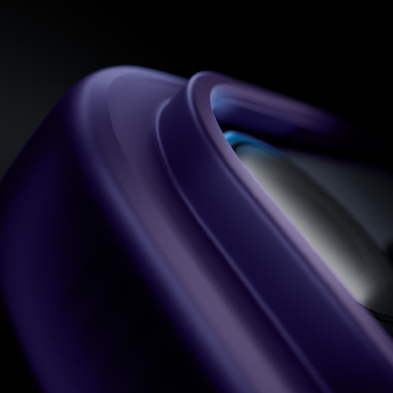 3MK Smoke MagCase per Apple iPhone 16, viola