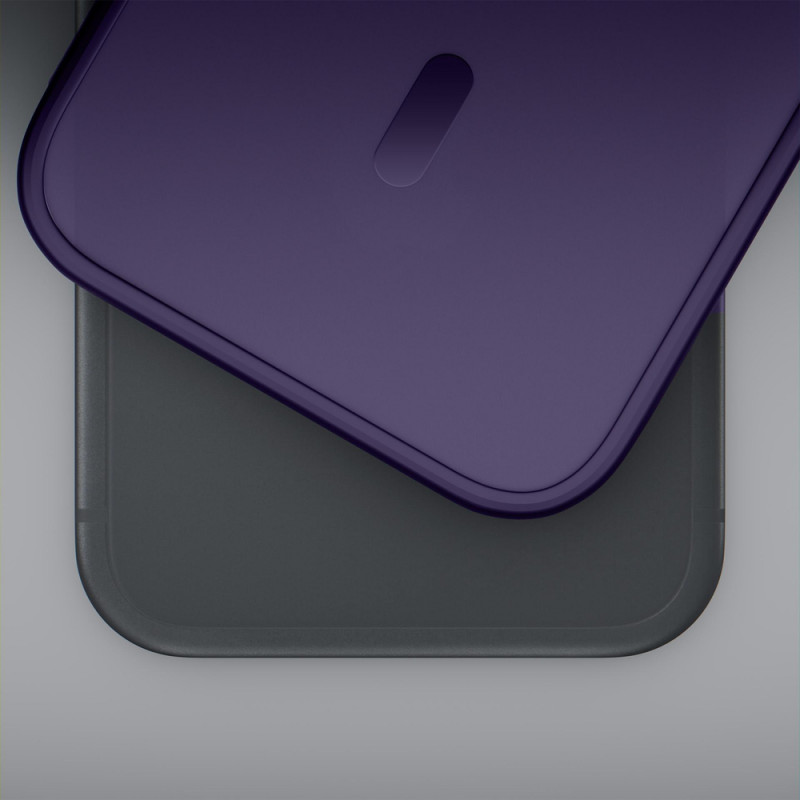 3MK Smoke MagCase per Apple iPhone 16, viola
