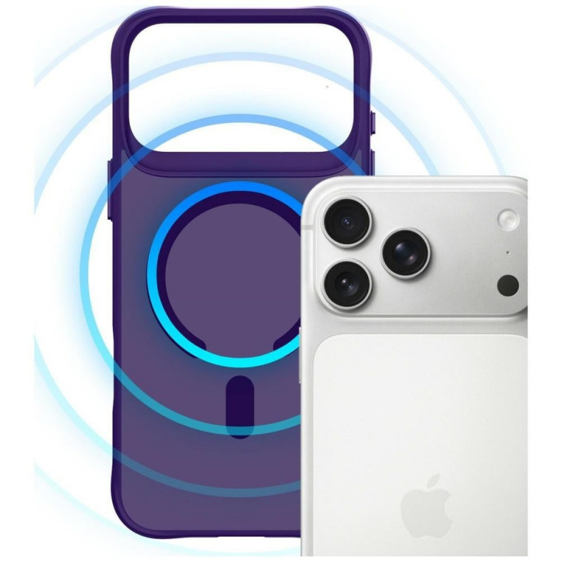 3MK Smoke MagCase per Apple iPhone 17 Pro, viola