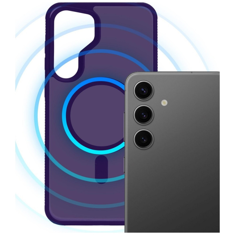 3MK Smoke MagCase per Samsung Galaxy S25, viola
