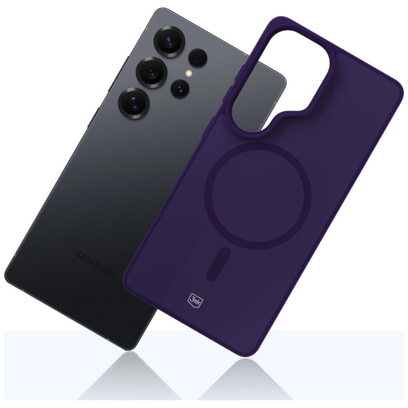 3MK Smoke MagCase per Samsung Galaxy S25 Ultra, viola