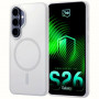 3MK Smoke MagCase per Samsung Galaxy S26+, bianca