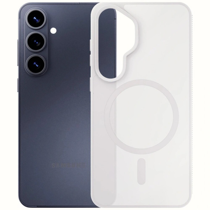 3MK Smoke MagCase per Samsung Galaxy S26+, bianca