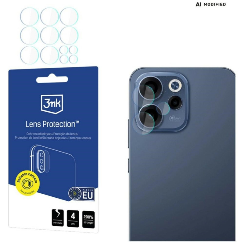 3MK Lens Protection (4 pz) per Oppo Reno 15 F 5G / Reno 15 FS 5G (CPH2801)