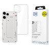 Custodia trasparente 3MK Clear Case per Nothing Phone (3a) Lite, trasparente