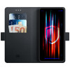 Custodia a portafoglio 3MK Wallet Case per Realme C71, nera