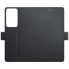 Custodia a portafoglio 3MK Wallet Case per Realme C71, nera
