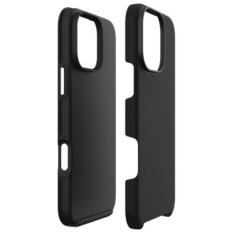 Custodia per smartphone 3MK Fortis MagCase Apple iPhone 16 Pro, nera
