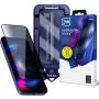 Proteggi schermo in vetro temperato privacy 3MK HardGlass Max Privacy per Apple iPhone 16 Pro Max, nero