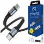 Cavo 3MK Hyper Cable N-SERIES USB-C a USB-C, 3 m, 100 W, nero