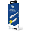 Cavo 3MK Hyper Cable N-SERIES USB-C a Lightning, 2 m, 27 W, bianco