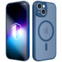Custodia 3MK Misty MagCase per Apple iPhone 15, blu