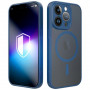 Custodia 3MK Misty MagCase per Apple iPhone 15 Pro, blu