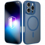 Custodia 3MK Misty MagCase per Apple iPhone 16 Pro Max, blu