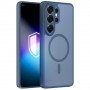 Custodia 3MK Misty MagCase per Samsung Galaxy S26 Ultra, blu