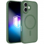 Custodia 3MK Misty MagCase per Apple iPhone 16, verde