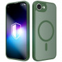 Custodia magnetica 3MK Misty MagCase per Apple iPhone 16e / 17e, verde