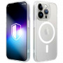 Custodia magnetica 3MK Misty MagCase per Apple iPhone 14 Pro, bianca