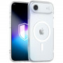 Custodia per smartphone 3MK Misty MagCase Apple iPhone Air, compatibile MagSafe, bianca