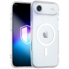 Custodia per smartphone 3MK Misty MagCase Apple iPhone Air, compatibile MagSafe, bianca