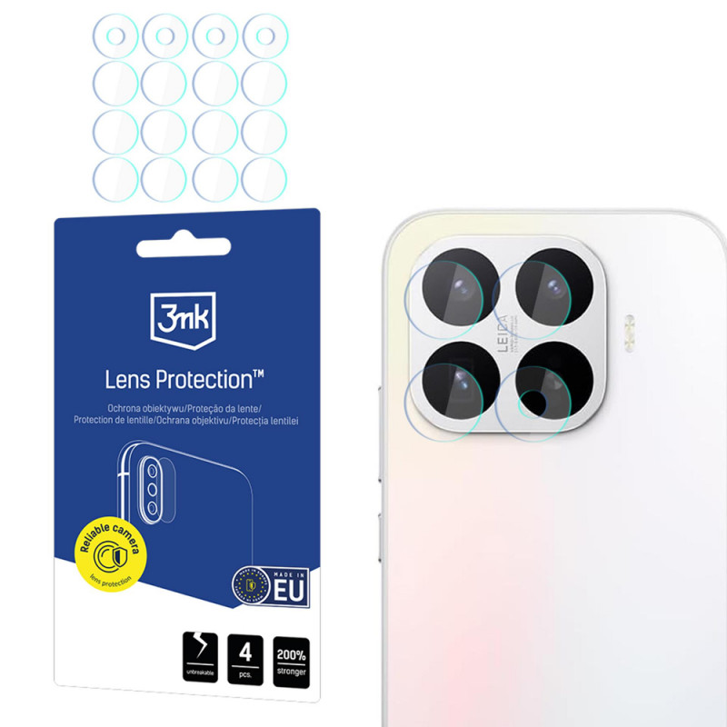 Vetro ibrido per lente fotocamera 3MK Lens Protection Xiaomi 17T (4 pz)