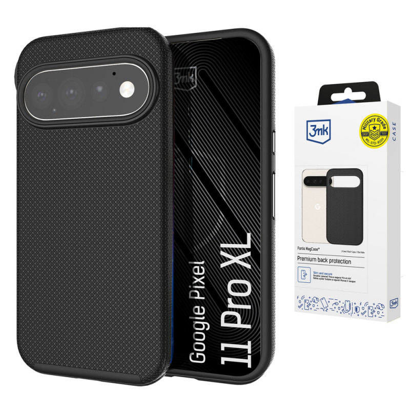 3MK Fortis MagCase Google Pixel 11 Pro XL, nera