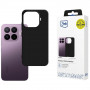 Custodia per telefono 3MK Matt Case Xiaomi 17T Pro, nera