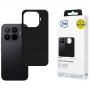 Custodia per telefono 3MK Matt Case Xiaomi 17T, nera