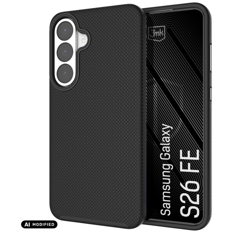 Custodia per telefono 3MK Fortis MagCase Samsung Galaxy S26 FE, nera