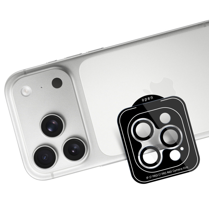Protezione per lenti della fotocamera 3MK Lens Protection Pro per Apple iPhone 18 Pro / 18 Pro Max, nero